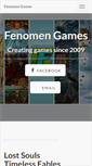Mobile Screenshot of fenomen-games.com